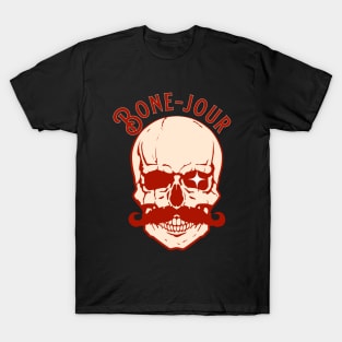 Bone-Jour It's Halloween T-Shirt